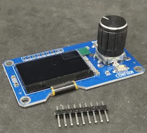 OLED Display & Drehregler
