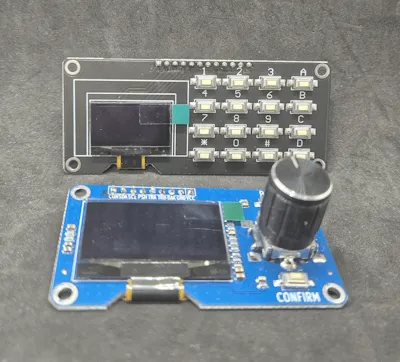 OLED Display & Eingabegeräte