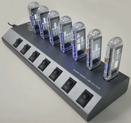 7fach NerdMinerCombo von BitcoinMerch