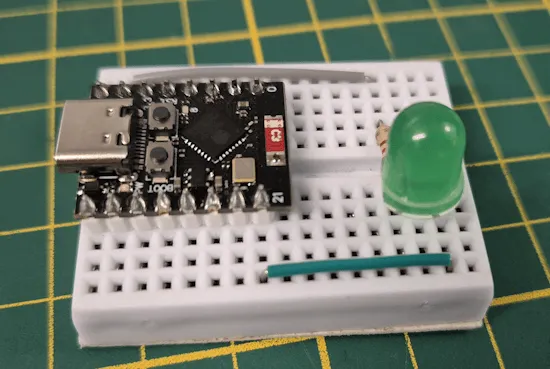 ESP32-C3 Super Mini mit LED