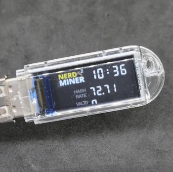 NerdMiner - LilyGO T-Dongle S3