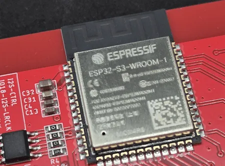 ESP32-S3 Chip vom 5 Zoll Elecrow CrowPanel