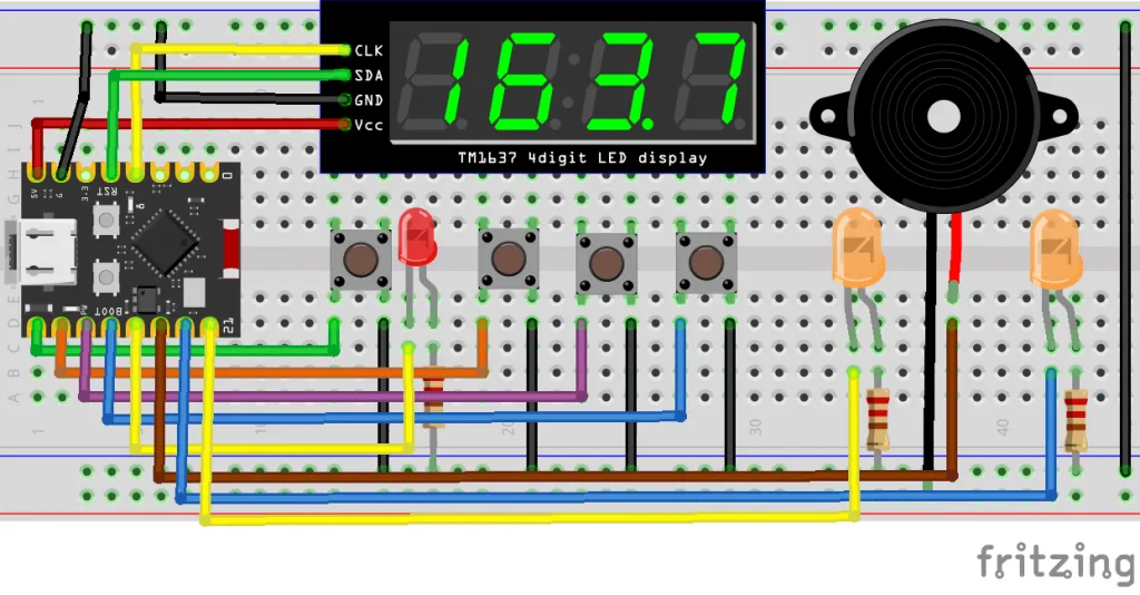 ESP32-C3 Mini - Countdown Schaltung