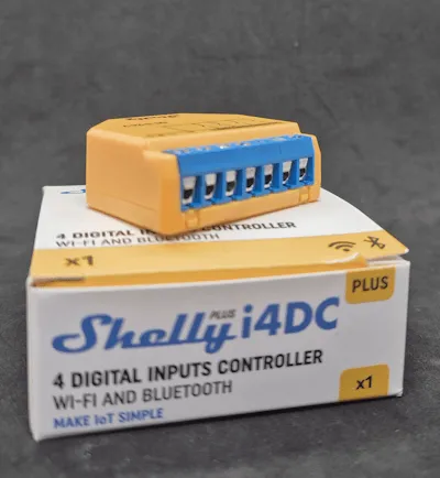 Shelly i4 DC - Schraubklemmen