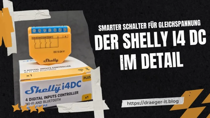 Shelly i4 DC
