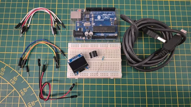 Bauteile: Widerstandsmessgerätmit Arduino