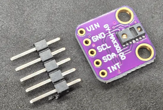 Lieferumfang des MAX30100 Sensors