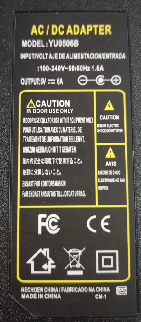 alternatives Netzteil mit 30 Watt für den Bitaxe Gamma 601