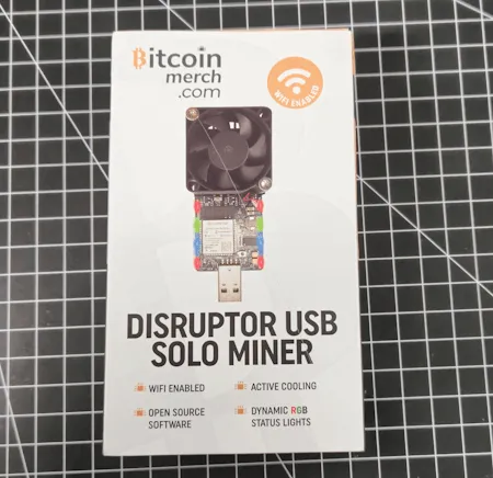 BitcoinMerch - Disruptor USB Solo Miner - 1
