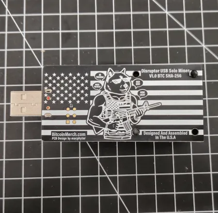 BitcoinMerch - Disruptor USB Solo Miner - 4