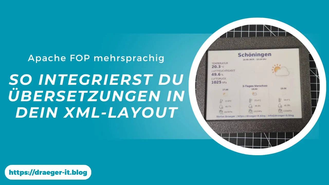 Apache FOP mehrsprachig