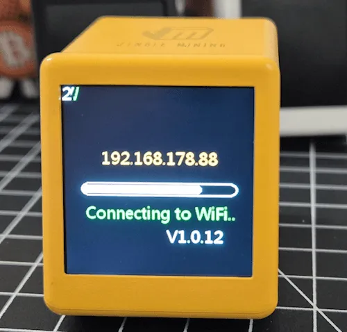 Jingle Mining - CryptoTracker - Einrichten - Step4 - IP Adresse zugewiesen