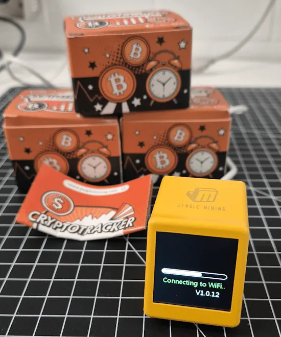 Verbindungsaufbau am CryptoTracker