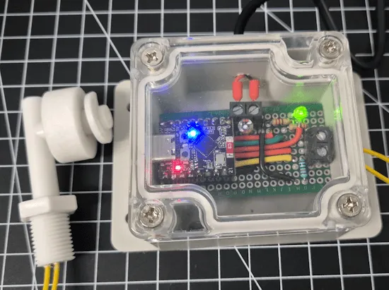 Schaltung - ESP32-C3 Mini mit Schwimmschalter - OK