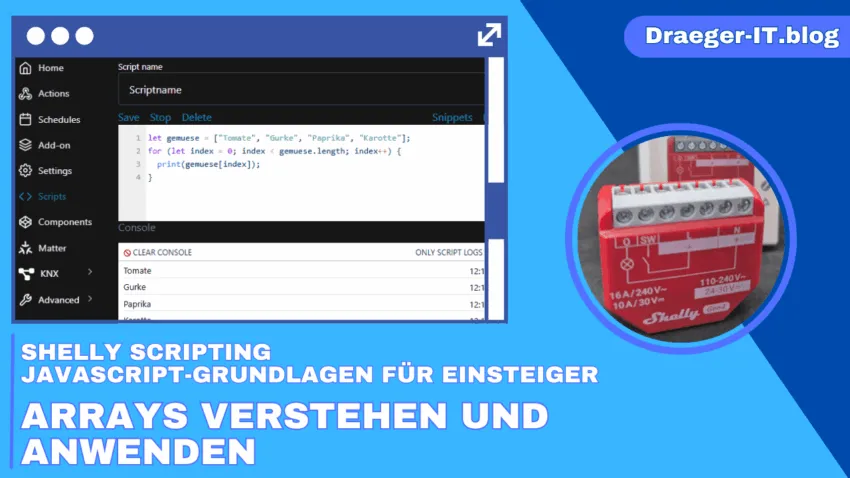 Shelly Scripting - Grundlagen - Arrays
