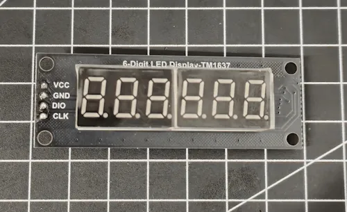 6-digit LED Display