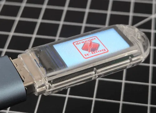 Logo auf dem LCD Display des LilyGo T-Dongle S3