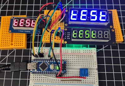 Segmentanzeigen - Beispiel - Text