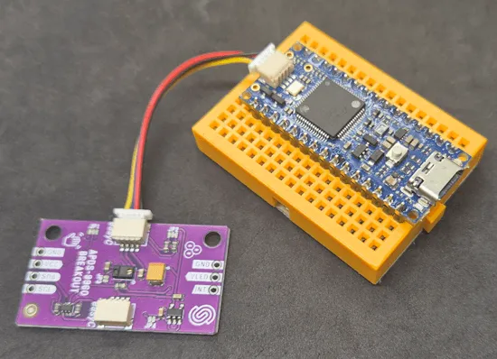 Arduino Nano R4 mit APDS-9960 Gestensensor von Soldered