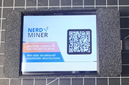 NerdMiner - Ultra - Auslieferungszustand