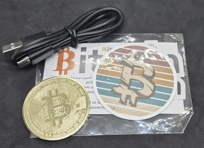 Zubehör - BitcoinMerch Gold Nugget