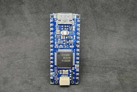 Arduino Nano R4 - Ansicht von oben