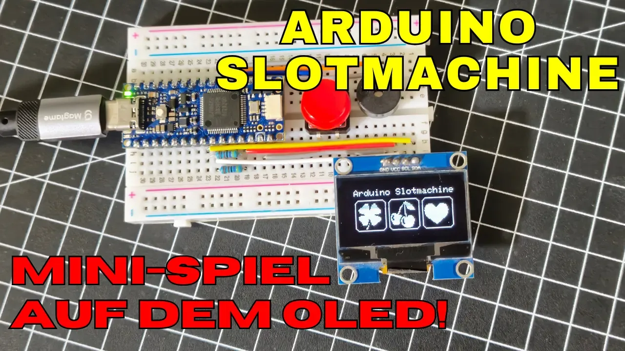Arduino Slotmachine - Mini-Spiel auf dem OLED