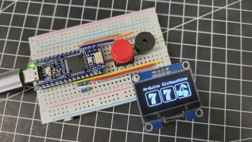 Arduino Slotmachine - Mini-Spiel am OLED Display 003