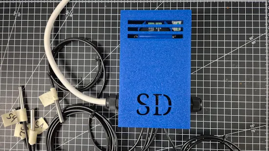 Gehäuse für Shelly mit AddOn und 5 DS18B20 Sensoren 1