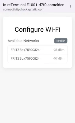 lokales WiFi Netzwerk gefunden