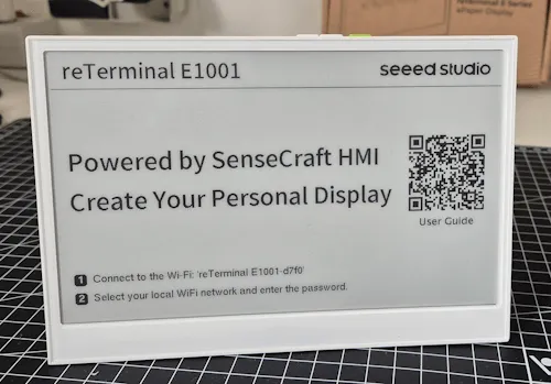 reTerminal E1001 - Schreibtisch #1