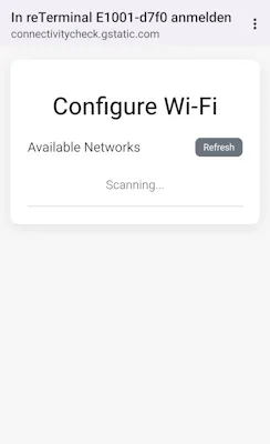 suche nach lokalen WiFi Netzwerken