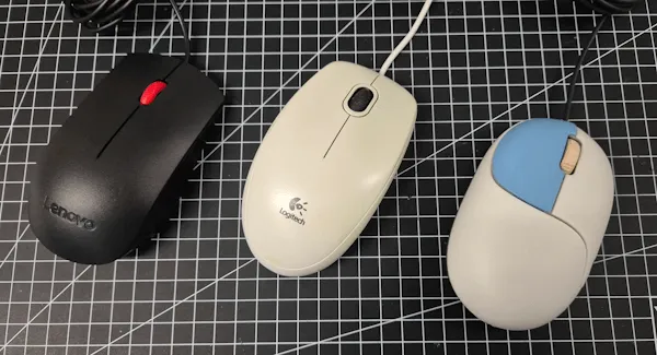 verschiedene Computermäuse