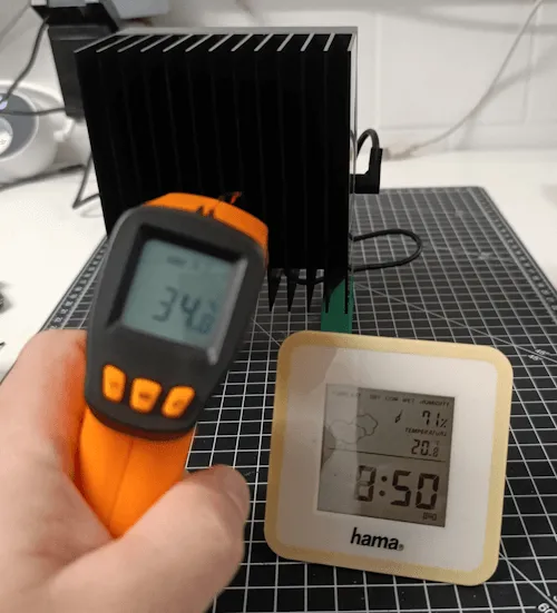 GreenBit Satboy - Temperatur