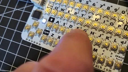 M5Stack CardKB - normale Taste - RGB LED weiss