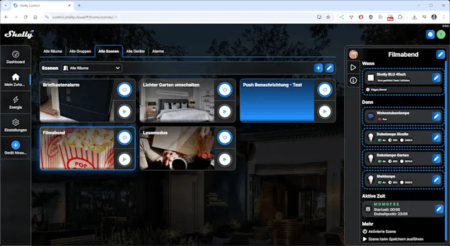 Shelly Control - Szene - Filmabend