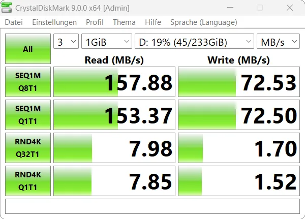 M57 - USB-Stick an der Dockingstation