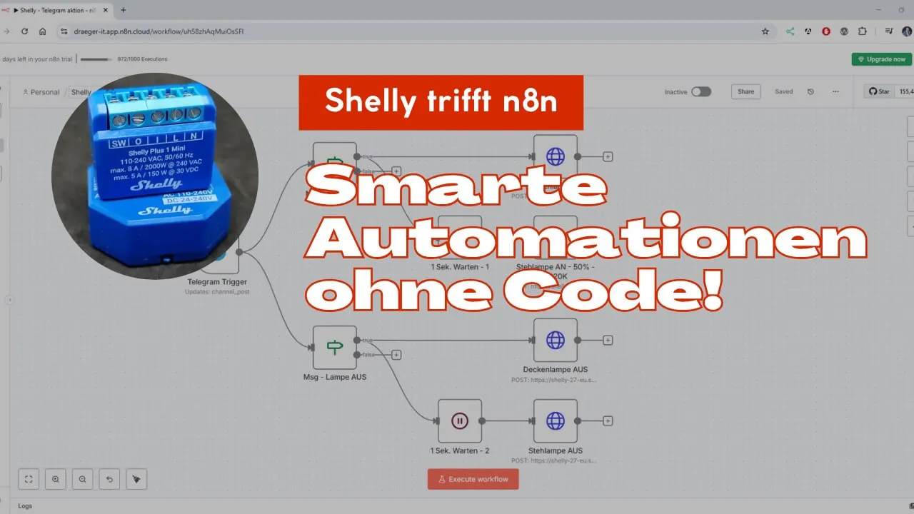 Shelly trifft n8n - Smarte Automationen ohne Code!