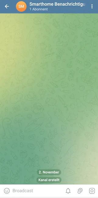 Telegram - Bot zum Channel hinzufügen - Step 1