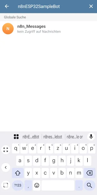 Telegram - Bot zum Channel hinzufügen - Step 3