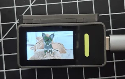 Arduino Nesso N1 - Bild aus dem Internet geladen