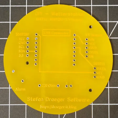 PCB Fehler - Text auf falschem Layer - Beispiel 1