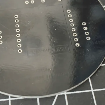 PCB Fehler - Text auf falschem Layer - Beispiel 2