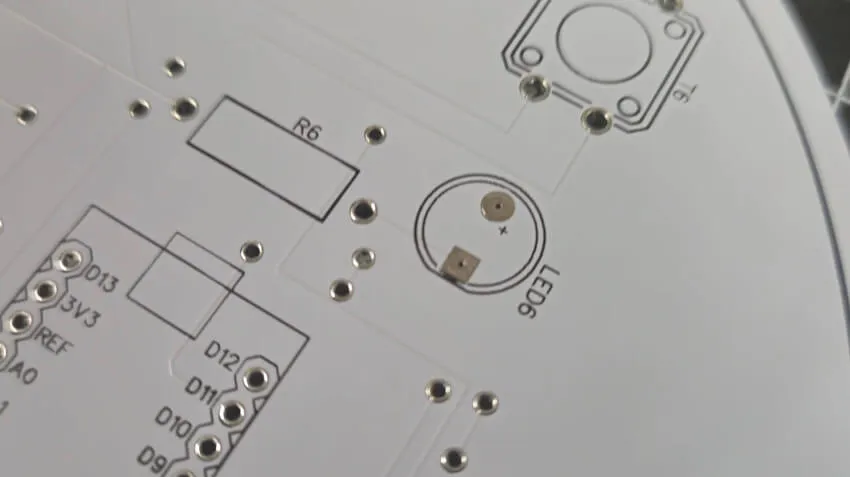 PCB - Fehler - falscher Bohrdurchmesser