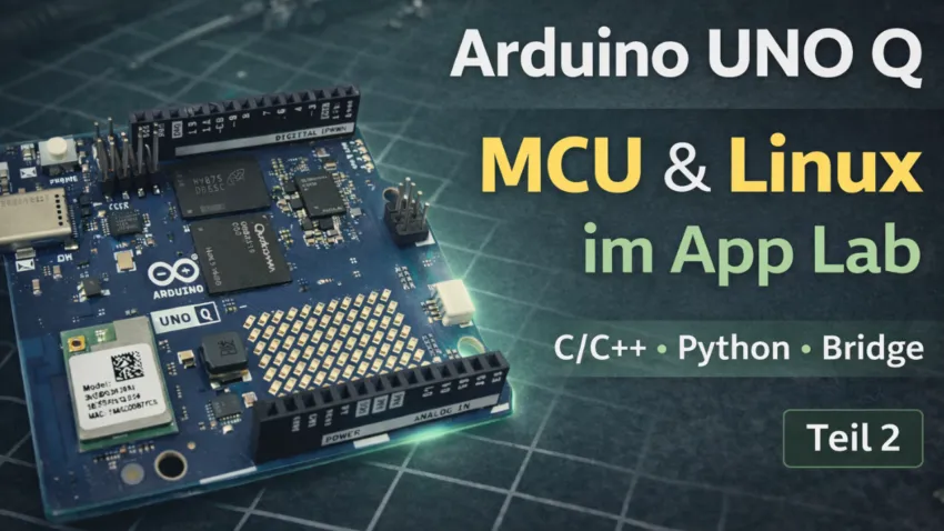 Arduino UNO Q: MCU und Linux im App Lab