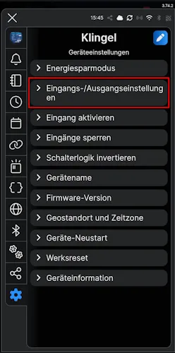 Shelly - Eingang als Taster - Step 3