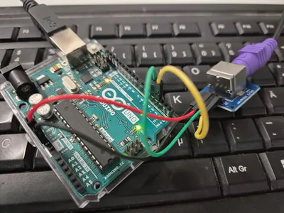 Modulo Adattatore PS/2 Per Tastiera Arduino - Nuovo