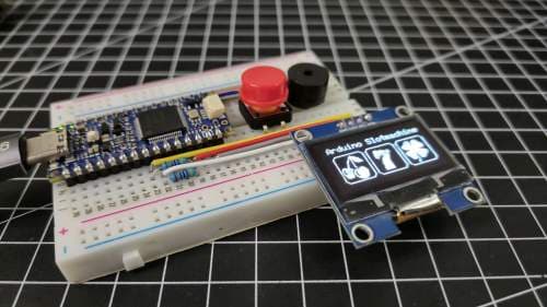 Glücksspiel im Mini-Format: Slotmaschine mit Arduino & OLED bauen ...